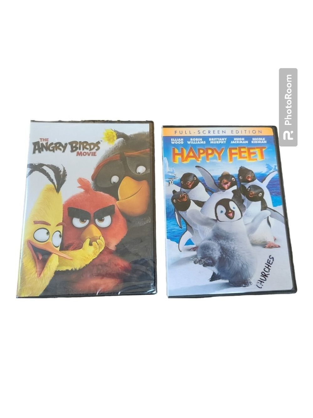 Happy Feet & Angry Birds DVD Bundle
